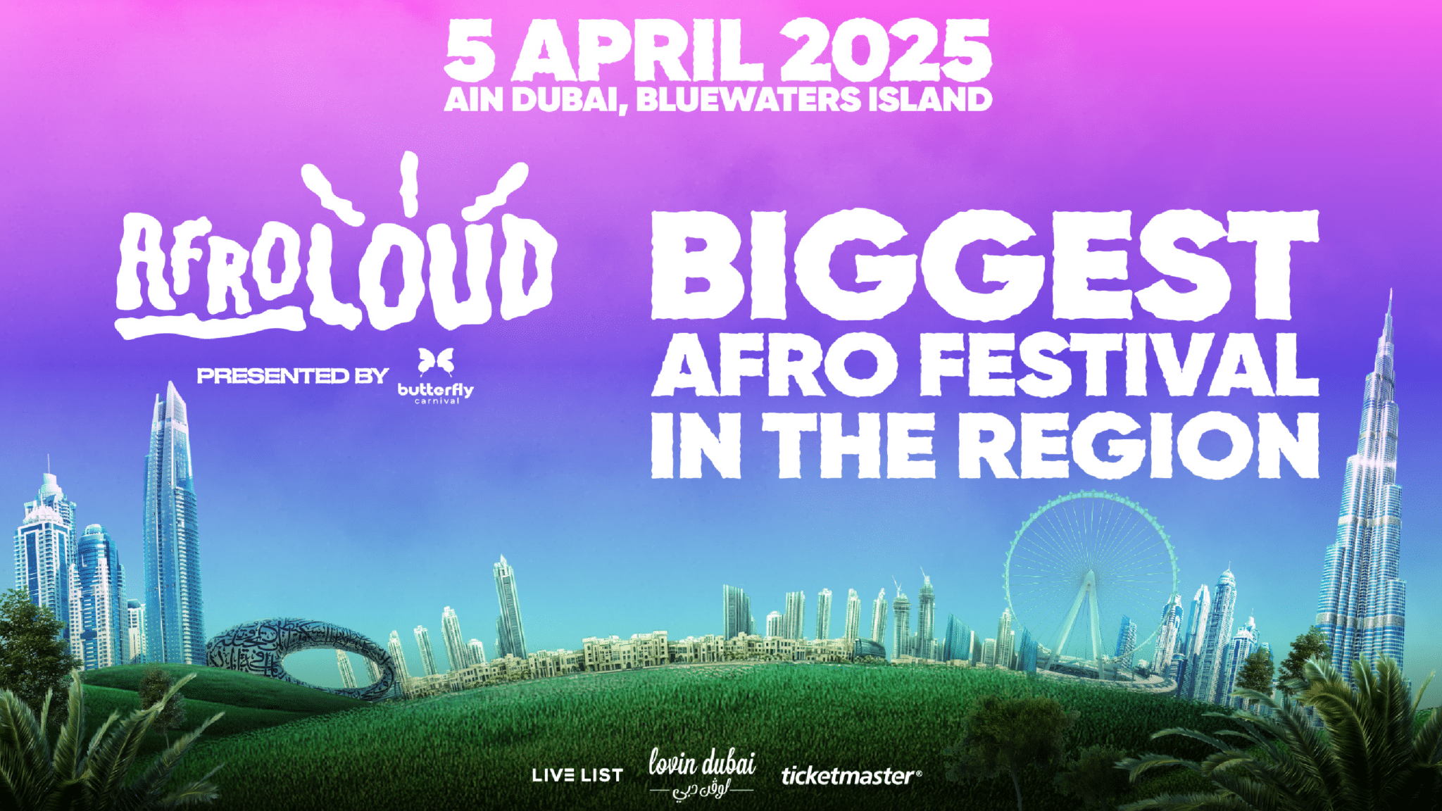 AfroLOUD 2025 – The Region's Biggest Afro Festival! - Ticketmaster UAE Blog